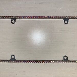 Swarovski Crystal Embellished License Plate Frame